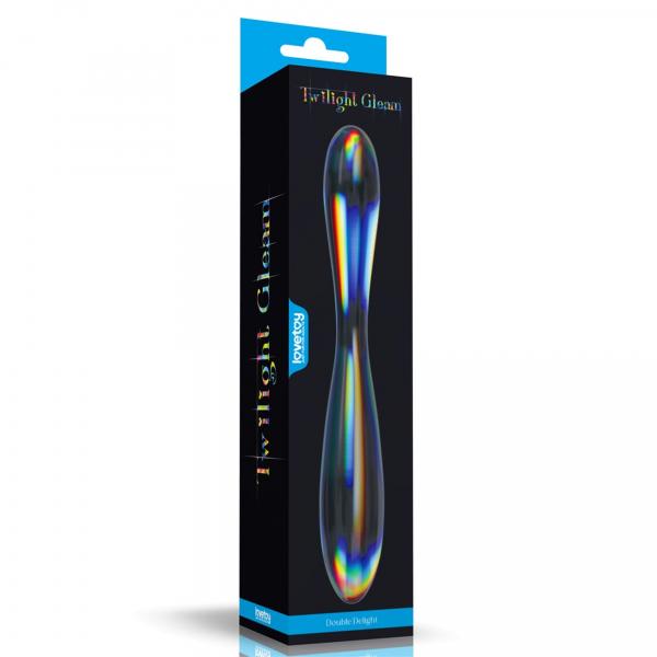 Twilight Gleam Glass Dildo