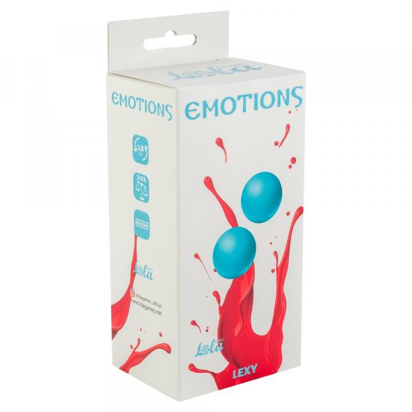 Vaginal balls without a loop Emotions Lexy Medium turquoise