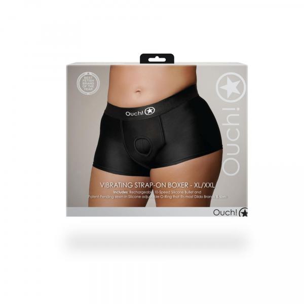 Vibrating Strap-on Boxer - XL/XXL