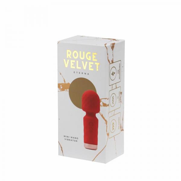 Rouge Velvet - Mini Wand Massager Vibrator