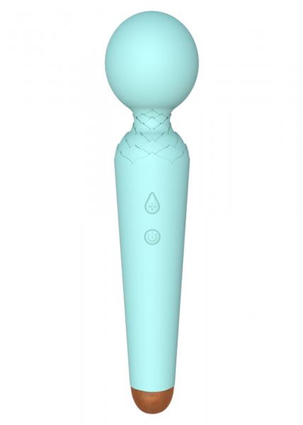 Stymulator-Rechargeable Power Wand USB 10 Functions - Blue
