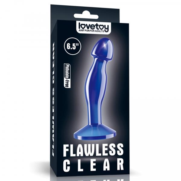 6.5'' Flawless Clear Prostate Plug