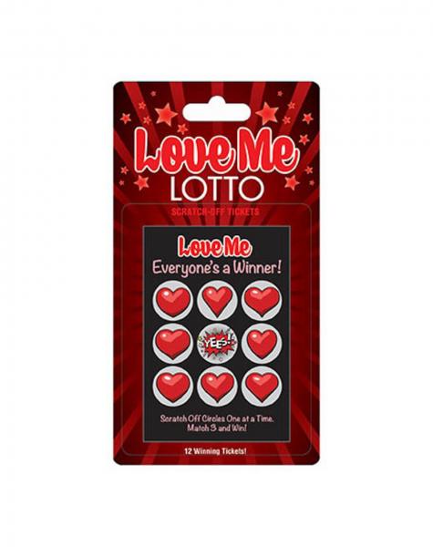 Love Me Lotto – 12 unique tickets