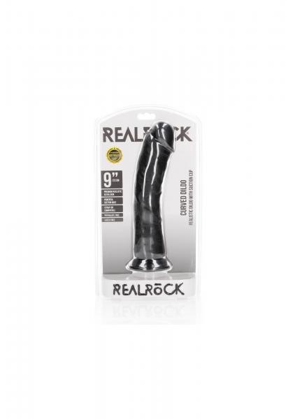 Curved Realistic Dildo with Suction Cup - 9""""/ 23 cm