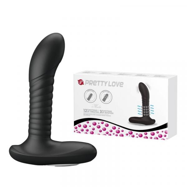 PRETTY LOVE - PROSTATE MASSAGER, USB 3 rot; 12 vibr.