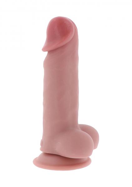 Deluxe Dual Density Thick Dildo TPE 17 cm