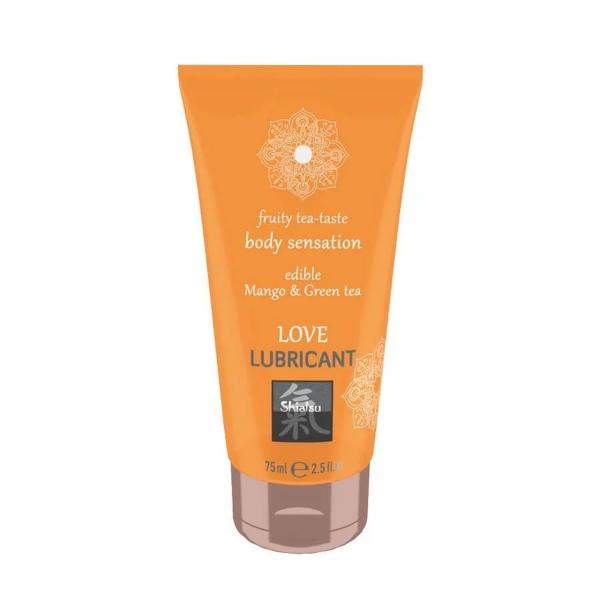SHIATSU Love lubricant edible Mango & Green tea