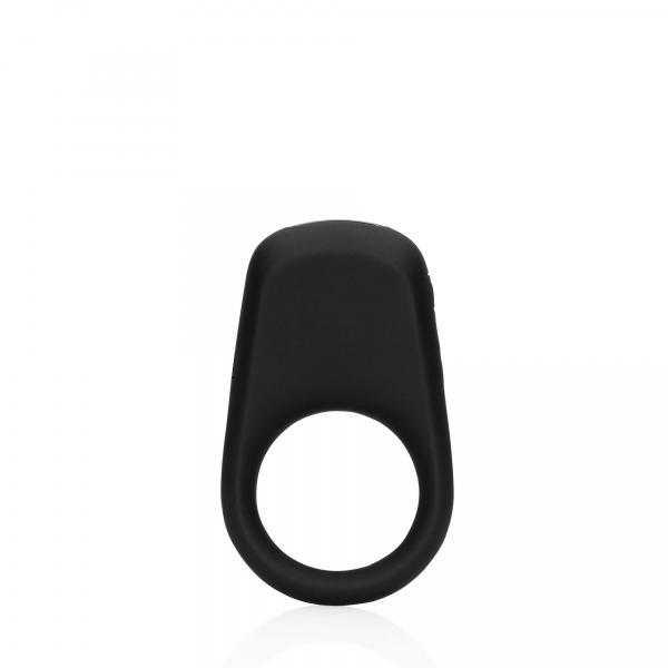 Vibrating Cock Ring - Licorice Black