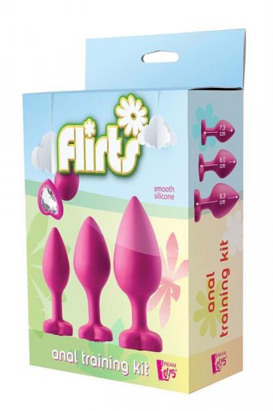 FLIRTS ANAL TRAINING KIT GEM STONE PINK