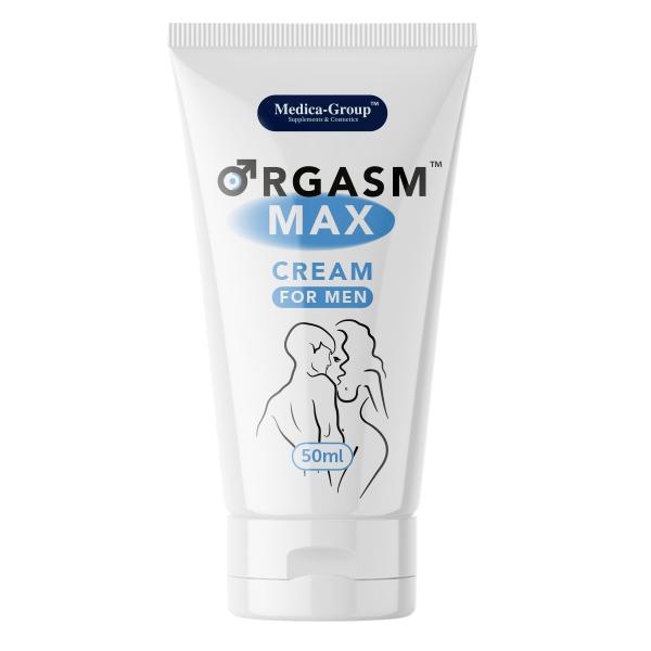 Orgasm Max CREAM for Men 50ml - Krem Intymny na Mocną i Długą Erekcję