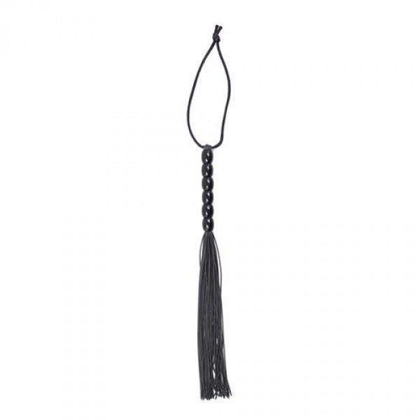 Pejcz-Frusta a frange Several Flogger black