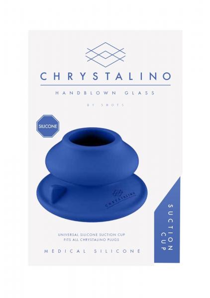 Chrystalino - Silicone Suction Cup - Blue