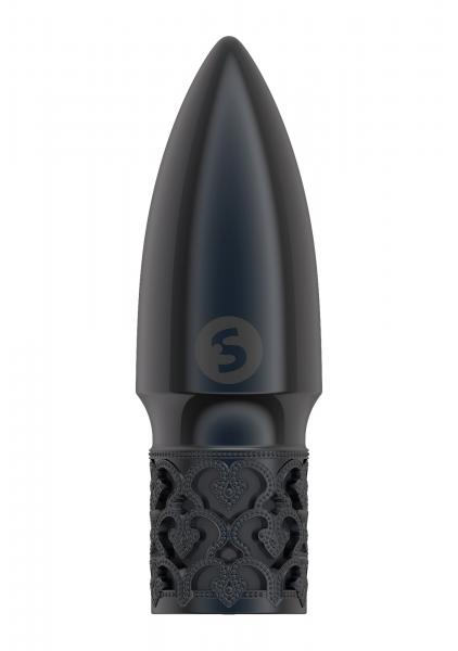 Glitter - Rechargeable ABS Bullet - Gunmetal