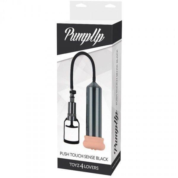 Pompka-SVILUPPATORE A POMPA PUMP UP PUSH TOUCH SENSE BLACK