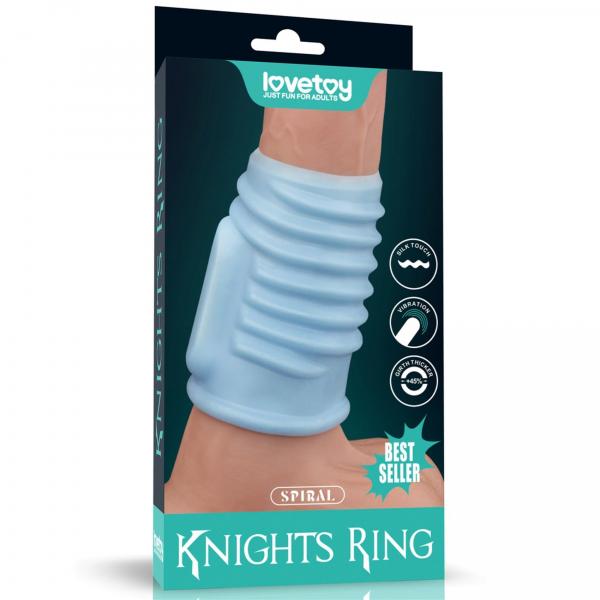 Vibrating Spiral Knights Ring