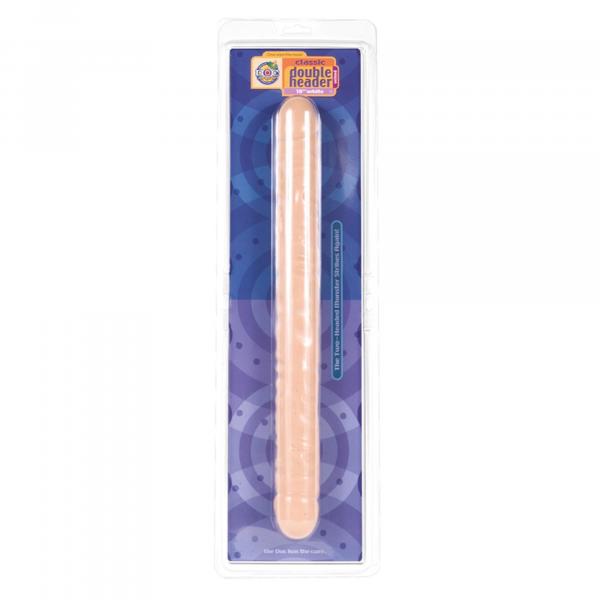 Dildo-VEINED DOUBLE HEADER FLESH 18 INCH