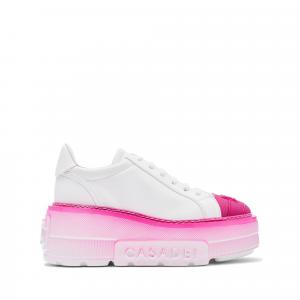 SNEAKERSY NA PLATFORMIE Z LOGO \