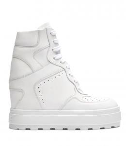 SNEAKERSY NA PLATFORMIE Z LOGO \