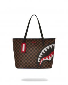 TORBA TYPU SHOPPER Z PRINTEM ŚWIECĄCYM W CIEMNOŚCI \