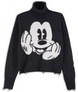 SWETER Z MODNYM PRINTEM \