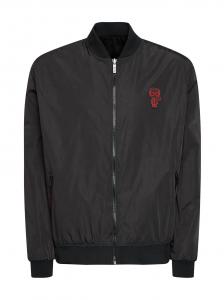 DWUSTRONNA KURTKA TYPU BOMBER Z LOGO