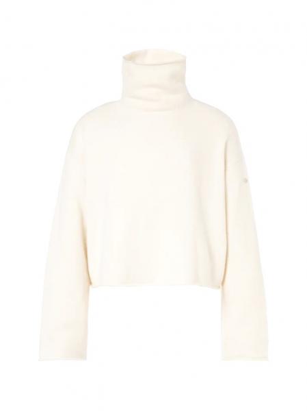 DZIANINOWY SWETER Z GOLFEM \