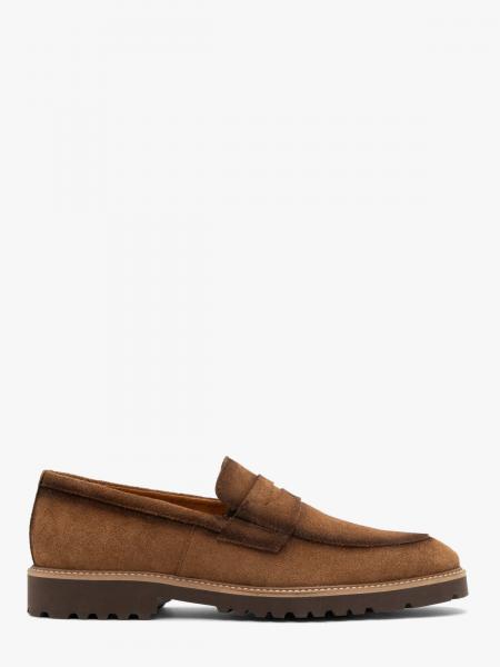 Welurowe mokasyny w stylu casual KORDEL