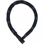 Zamknięcie rowerowe klucz łańcuch ABUS IVERA Chain 7210 85cm czarno-niebieski - Sklep firmowy ProRowery