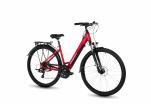 Kask rowerowy ROMET 109 biało czerwony rozm M (55-58) - Sklep firmowy ProRowery