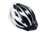 Kask rowerowy Romet 103 czarno szary z daszkiem L (56-61)