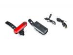 Zestaw lamp AERO PLUS 400Im AKU/USB - Sklep firmowy ProRowery