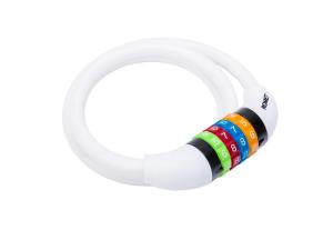 Zamknięcie na szyfr SL602 10x1000 /spirala/biały et/logo ROMET - Sklep firmowy ProRowery