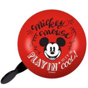 Dzwonek do roweru - RETRO MICKEY - red vintage