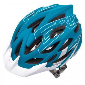 KASK ROWEROWY METEOR GRUVER S 52-56 cm blue/white - Sklep firmowy ProRowery