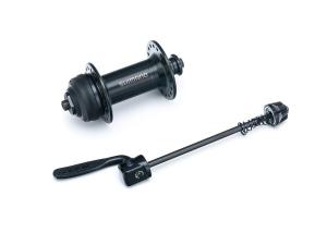 Piasta przednia SHI HB-QC300 Center Lock Disc 36-ot, zamykacz,czarna /kartonik/ - Sklep firmowy ProRowery