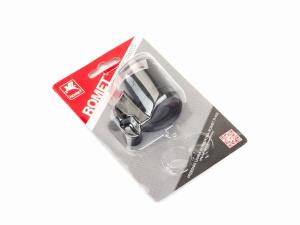 Lampa przednia 1-LED bateryjna kolor czarny mod. R-102 blister et/logo ROMET - Sklep firmowy ProRowery