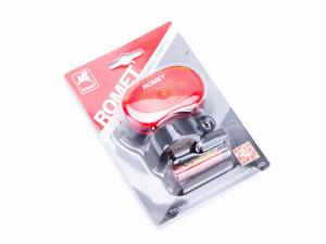 Lampa tylna 3-LED z bateriami mod.R-201 blister et/logo ROMET - Sklep firmowy ProRowery