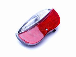 Lampa tylna na bagażnik bateryjna LED zasilanie 2 x AA, OEM - Sklep firmowy ProRowery