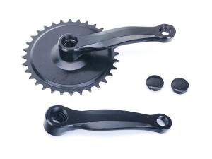 Korba p+l CYCLONE stal. 32/127 mm BLACK CTL-3-101 bez dysku/bez osłon - Sklep firmowy ProRowery