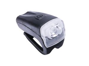 Lampa przednia bateryjna 1-LED 3-Watt JY-378FC czarna blister ROMET - Sklep firmowy ProRowery