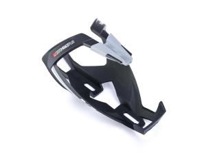 Koszyk bidonu plast. ELITE Custom Race+ Czarny Mat/Biały - Sklep firmowy ProRowery