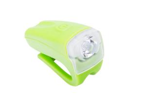 Lampa przednia bateryjna 1-LED 3-Watt JY-378FC zielona, blister ROMET - Sklep firmowy ProRowery