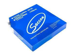 Linka przerzutki 1,2 mm L-2030 mm ocynk SACCON /BOX = 100 szt / - Sklep firmowy ProRowery