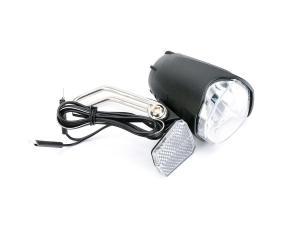 Lampa przednia prądnica JY-7070 z wyłącznikiem z uchwytem 70 lux OEM - Sklep firmowy ProRowery