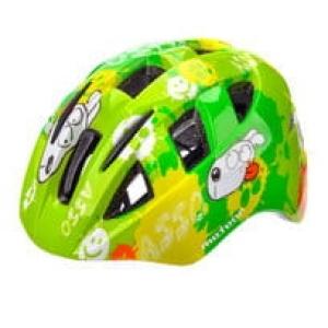 Kask rowerowy Meteor PNY11 M 48-53 cm Dogs zielony