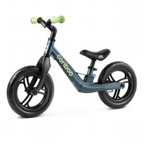 Rowerek biegowy Cariboo Magnesium Pro (stalowo-zielony) - Sklep firmowy ProRowery