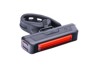 Lampa tylna R-204 red-LED 65 LM USB czarna blister/logo ROMET - Sklep firmowy ProRowery