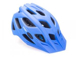 Kask rowerowy ROMET model 405 niebieski z daszkiem. roz. M/L IN-MOLD BOX ROMET