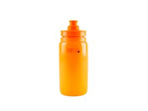 Bidon 0,55 l. Elite FLY TEX, Orange, Grey Logo - Sklep firmowy ProRowery
