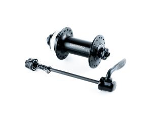 Piasta przednia SHI HB-QC300 Center Lock Disc 32-ot, zamykacz 133mm czarna 100mm - Sklep firmowy ProRowery
